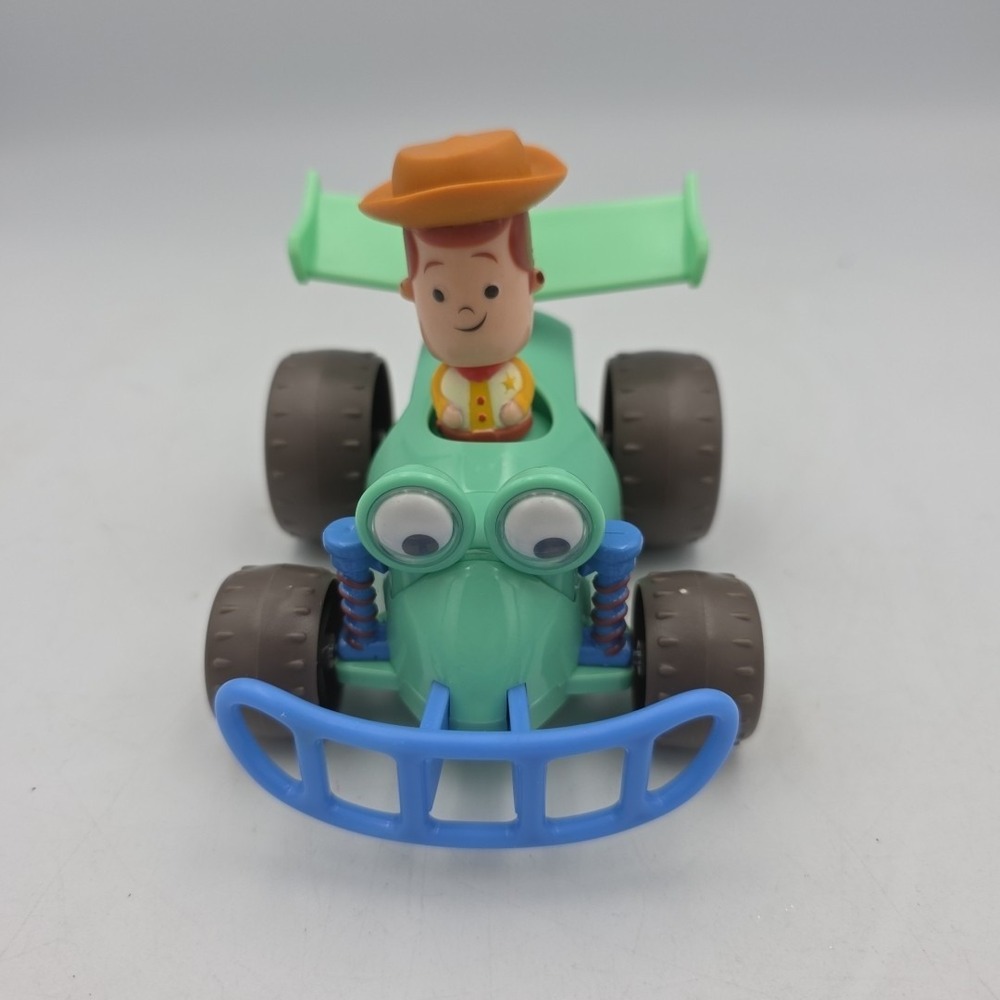 Disney Headstart Sheriff Woody Riding Car Toy Story Pull Back Car Small Car Rare